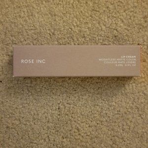 Rose Inc Lip Cream Weightless Matte Color in Mortal Flame